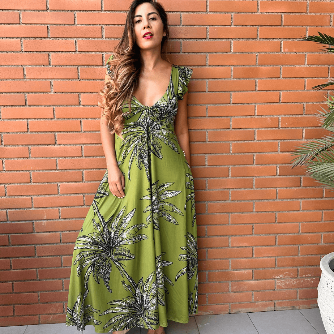 vestido karla Palmeras