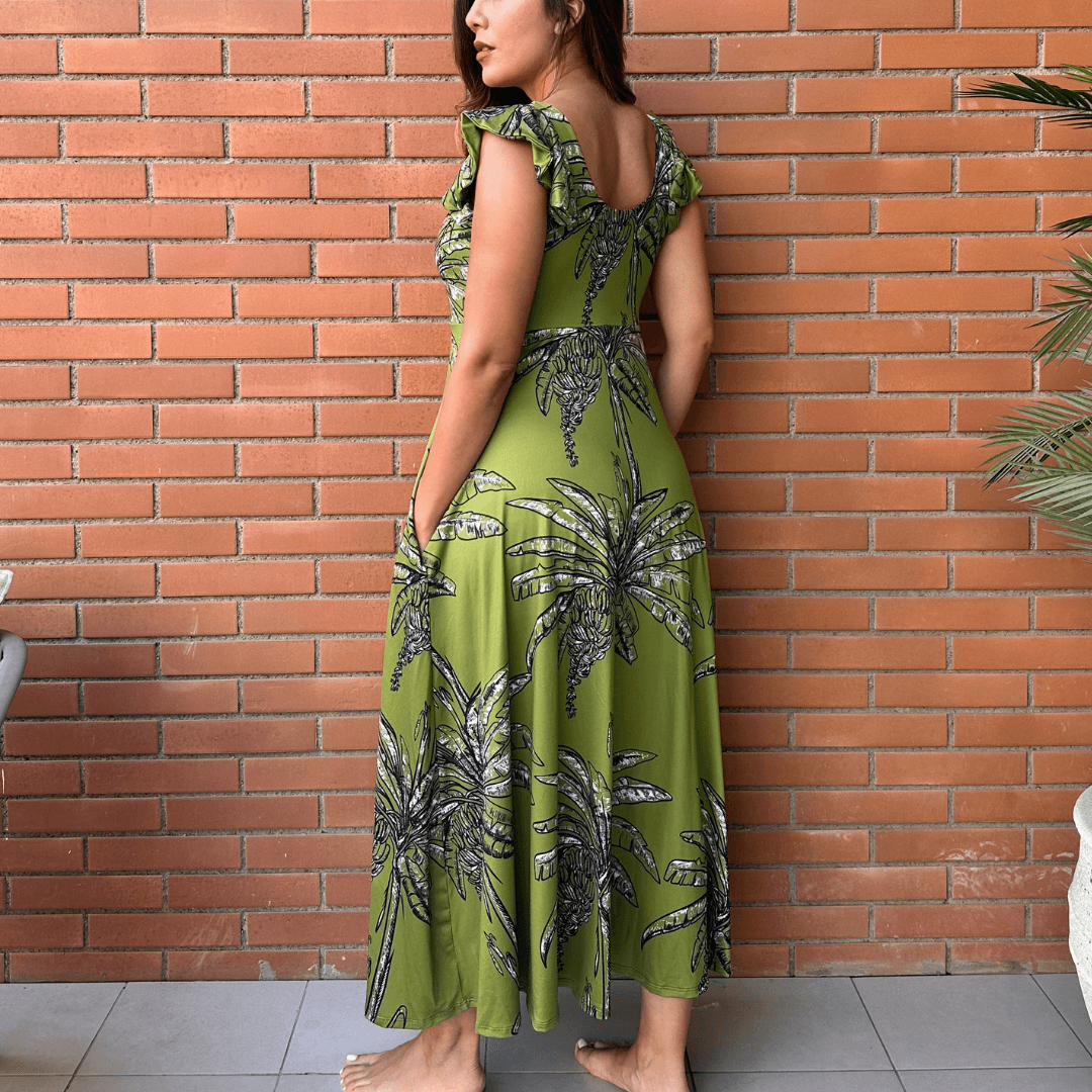 vestido karla Palmeras
