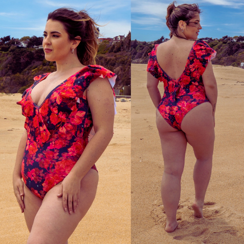 Traje de Baño vuelos caramel