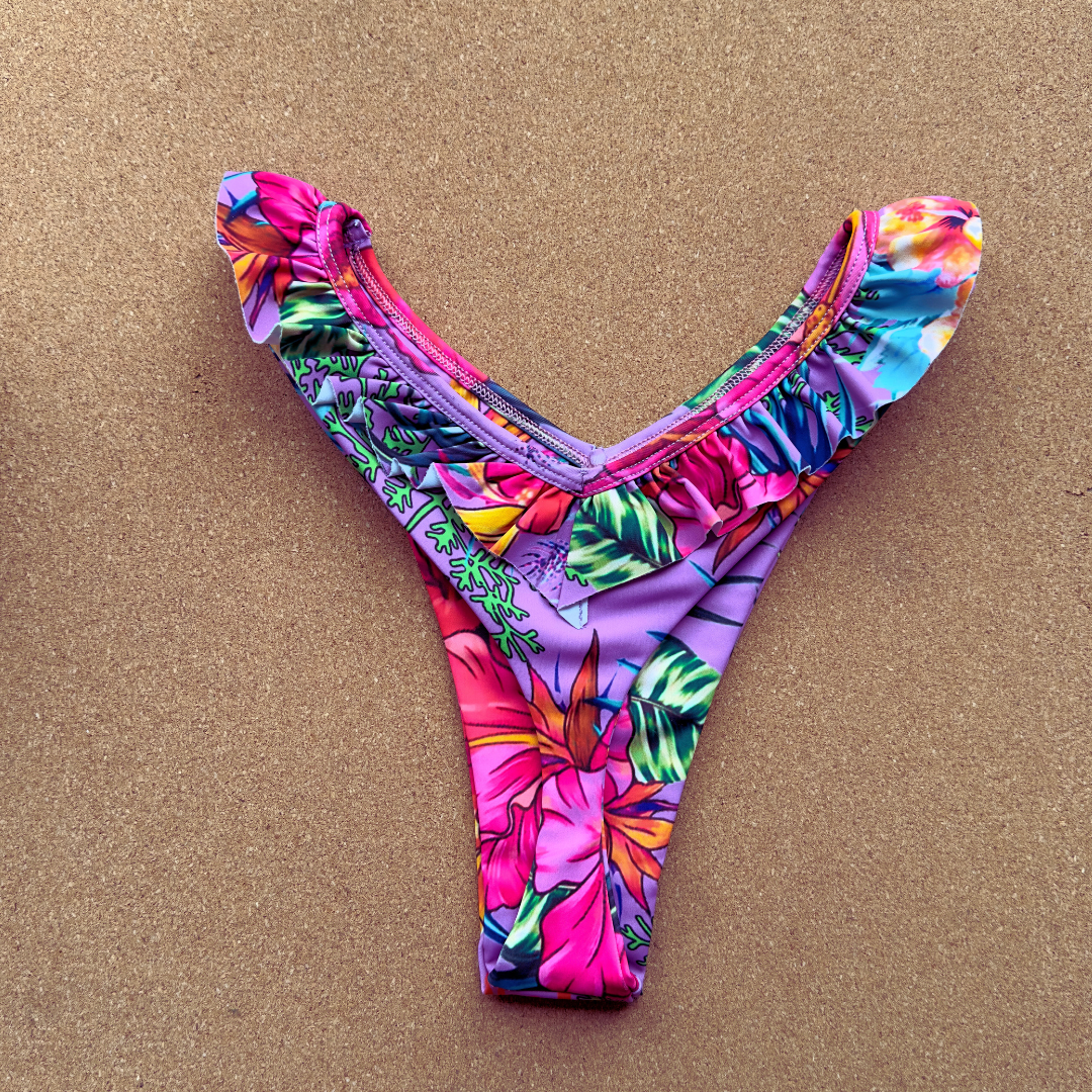 Bottoms colaless vuelitos hibiscus lila