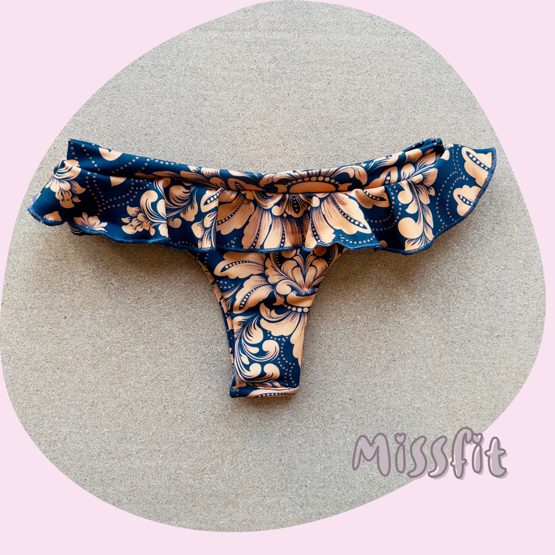 Bottoms vuelito barroco dorado