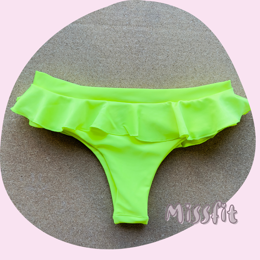 Bottoms vuelito amarillo fluor