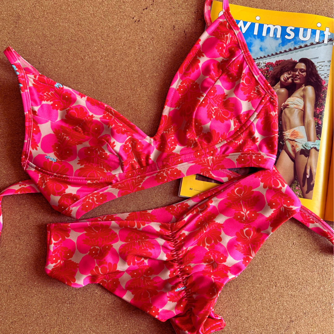 Conjunto camelia top sisy + culotte upless
