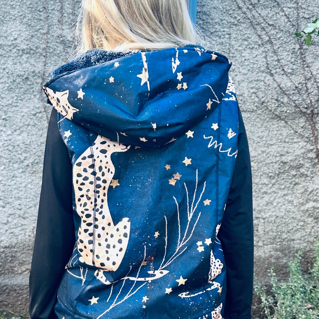 Parka Sin Mangas blue star
