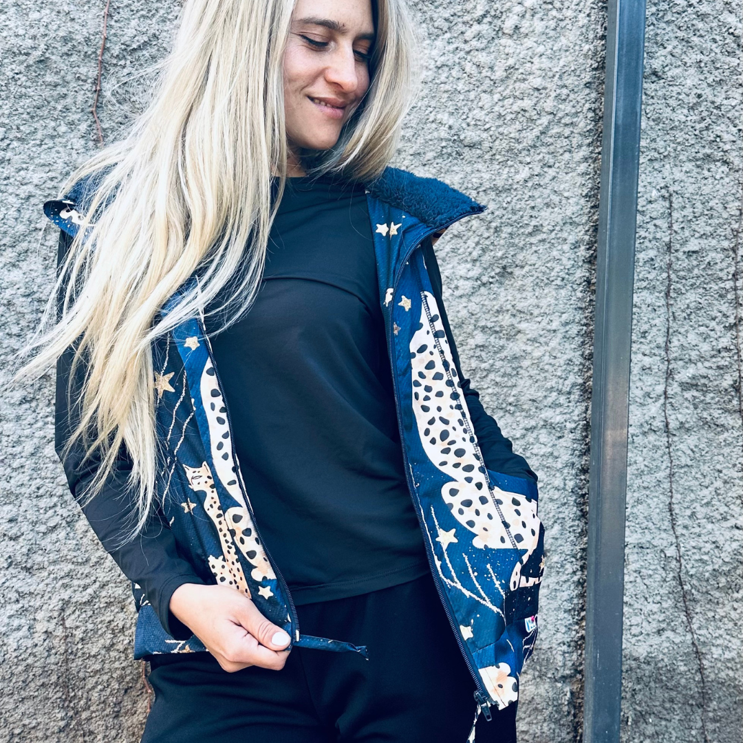 Parka Sin Mangas blue star