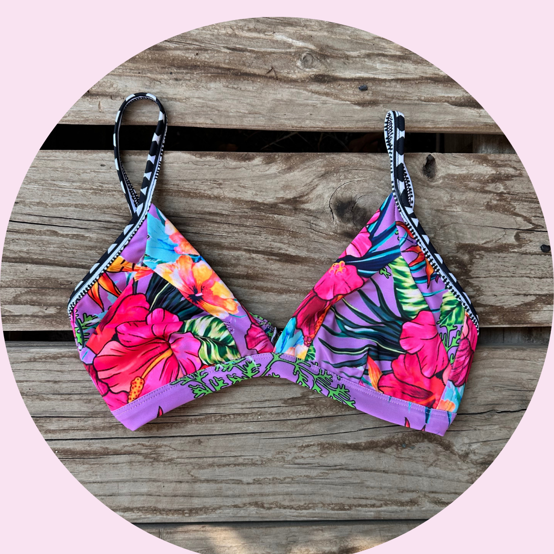 Peto alicia hibiscus Lila