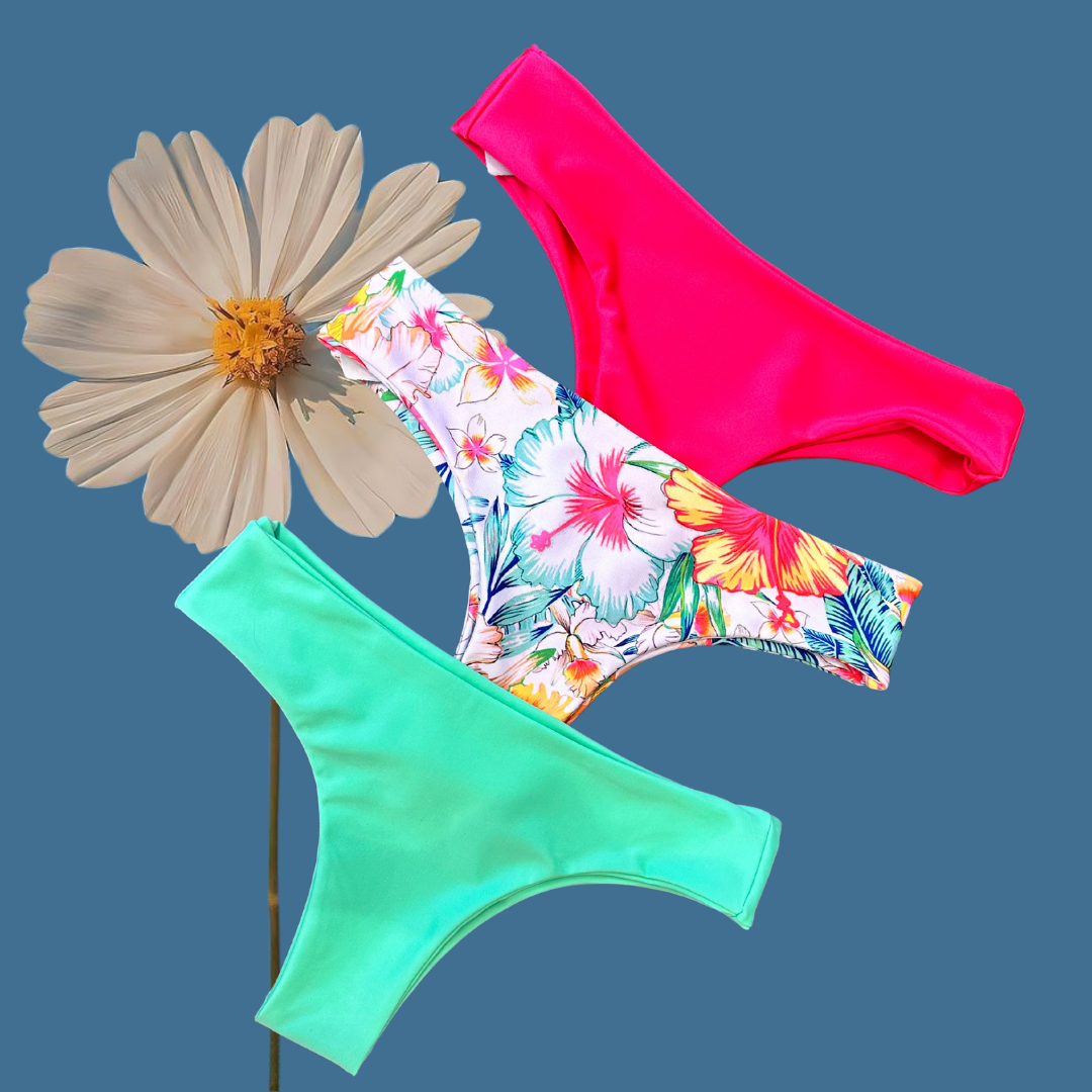 pack 3 bottoms x 39900/ fucsia-mayorka-turquesa