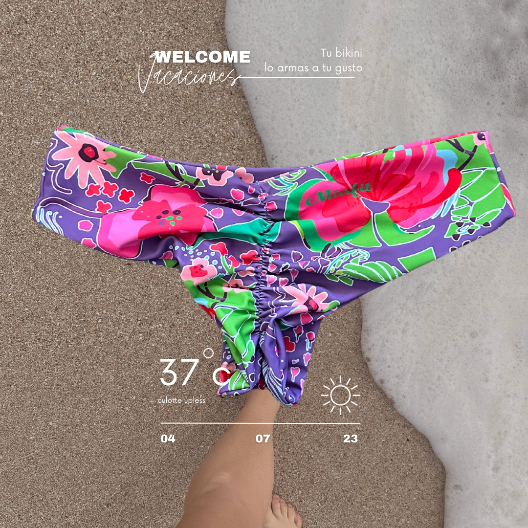 culotte upless peonias