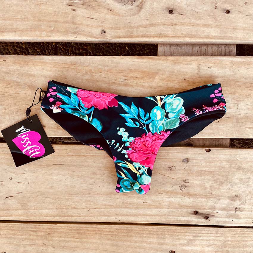 culotte upless negro mix reversible