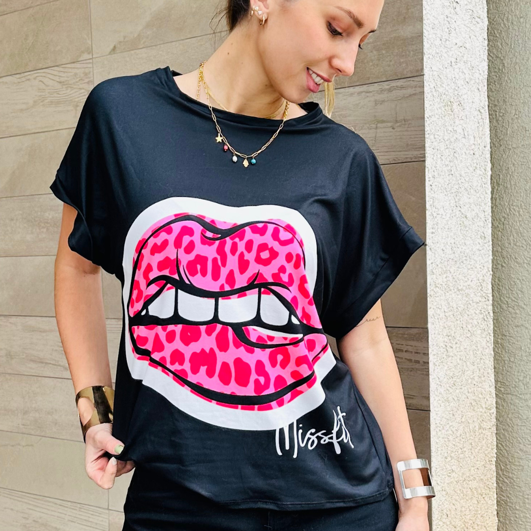 Polera beso pink 2.0