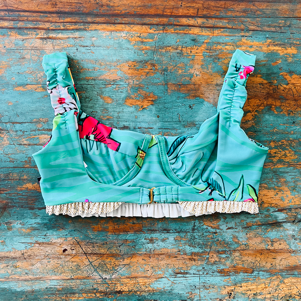 Peto pin up largo Menta jazmin