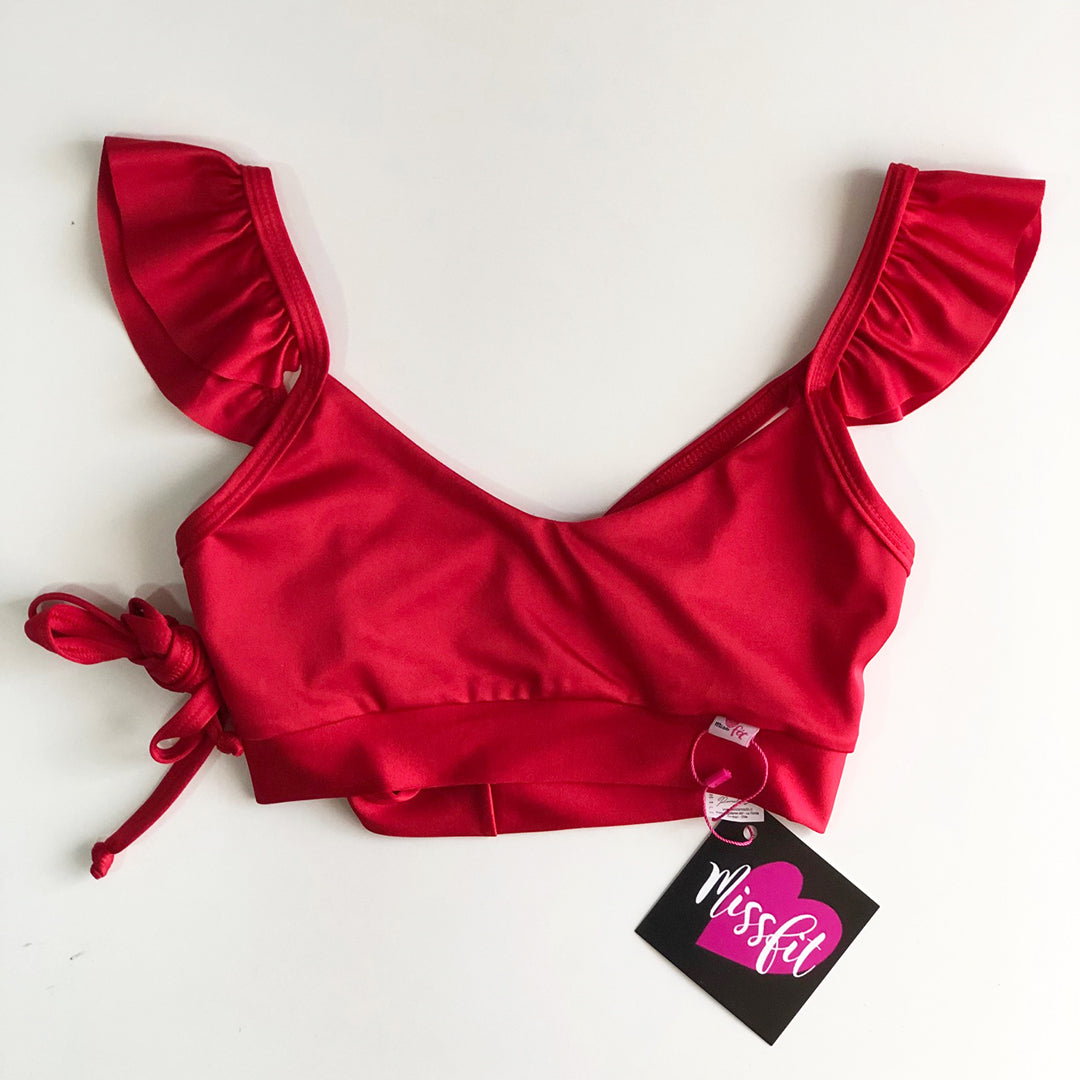 Peto vuelitos rojo pasion
