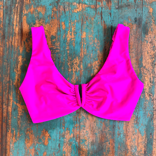 Peto amapolas fucsia