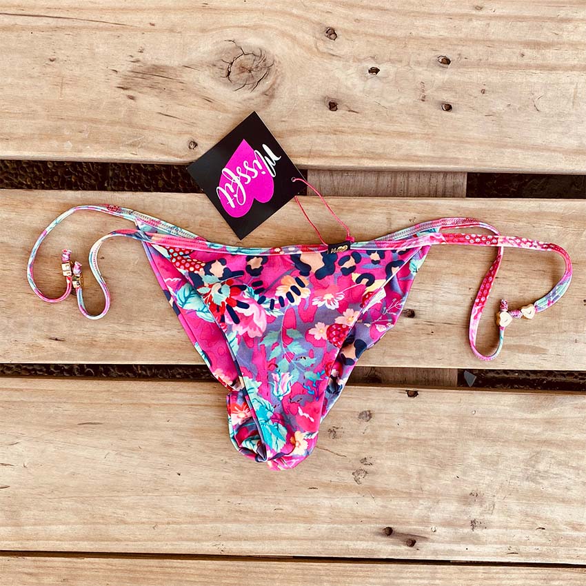 tanga upless animal floral