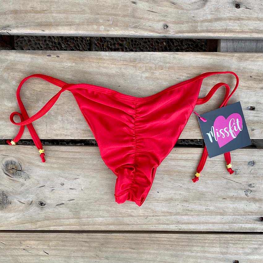 tanga upless rojo pasion