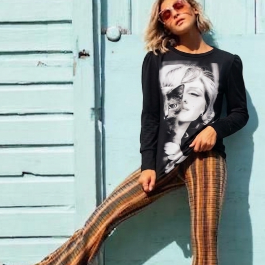 Polera manga larga marilyn