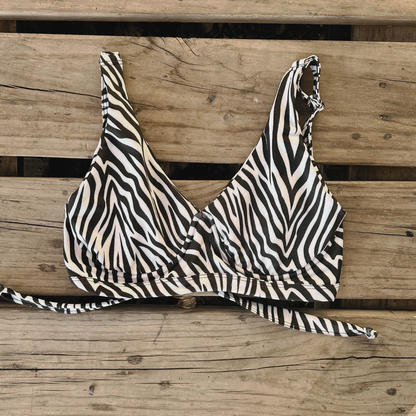 Peto rabit corsetería cebra