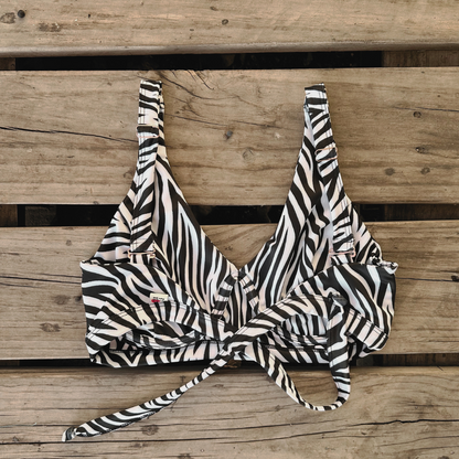 Peto rabit corsetería cebra