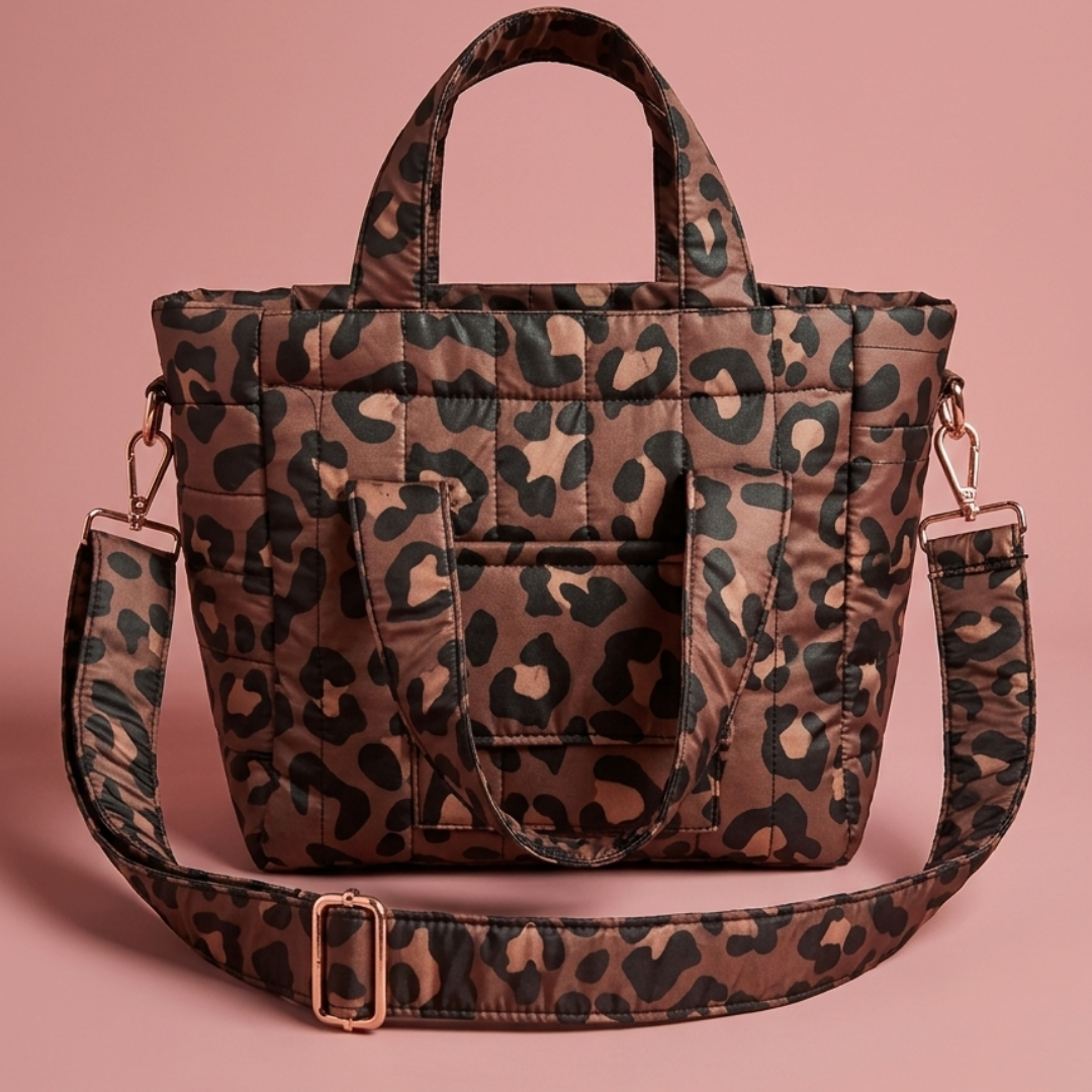 bolso Eva animal brown