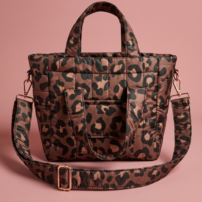 bolso Eva animal brown