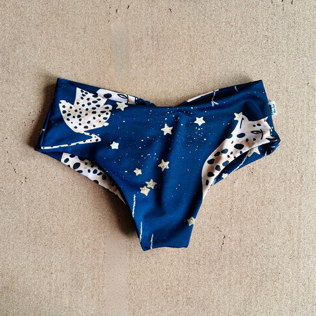 Pantaleta upless blue star