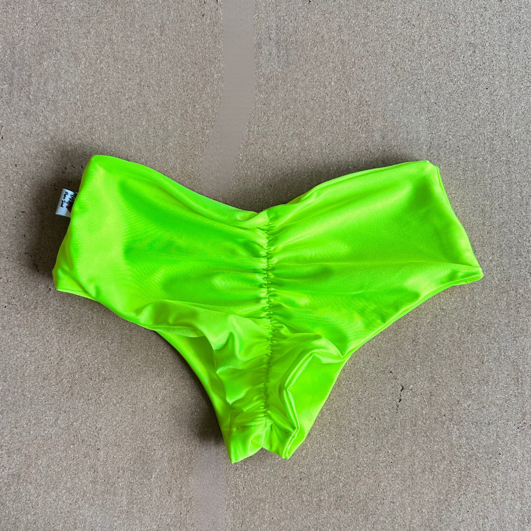 Pantaleta upless amarillo fluor