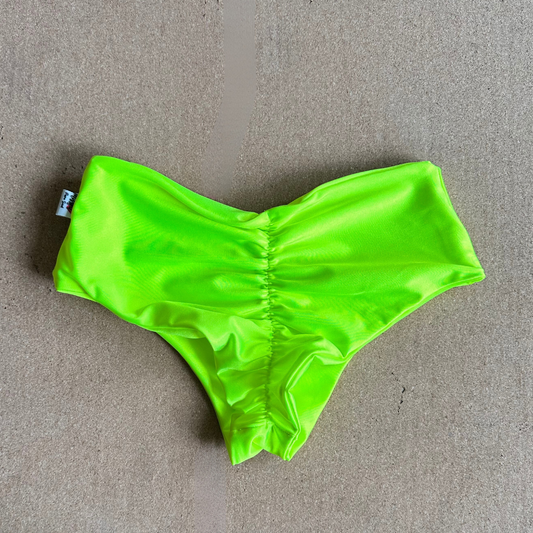 Pantaleta upless amarillo fluor