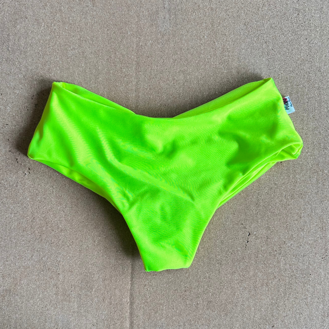 Pantaleta upless amarillo fluor