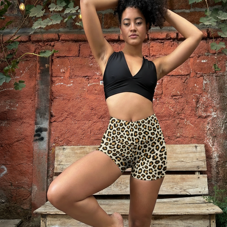 Pack de short  animal green- negro y mood