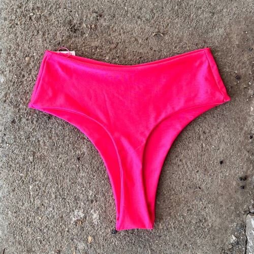 colaless tiro alto fucsia