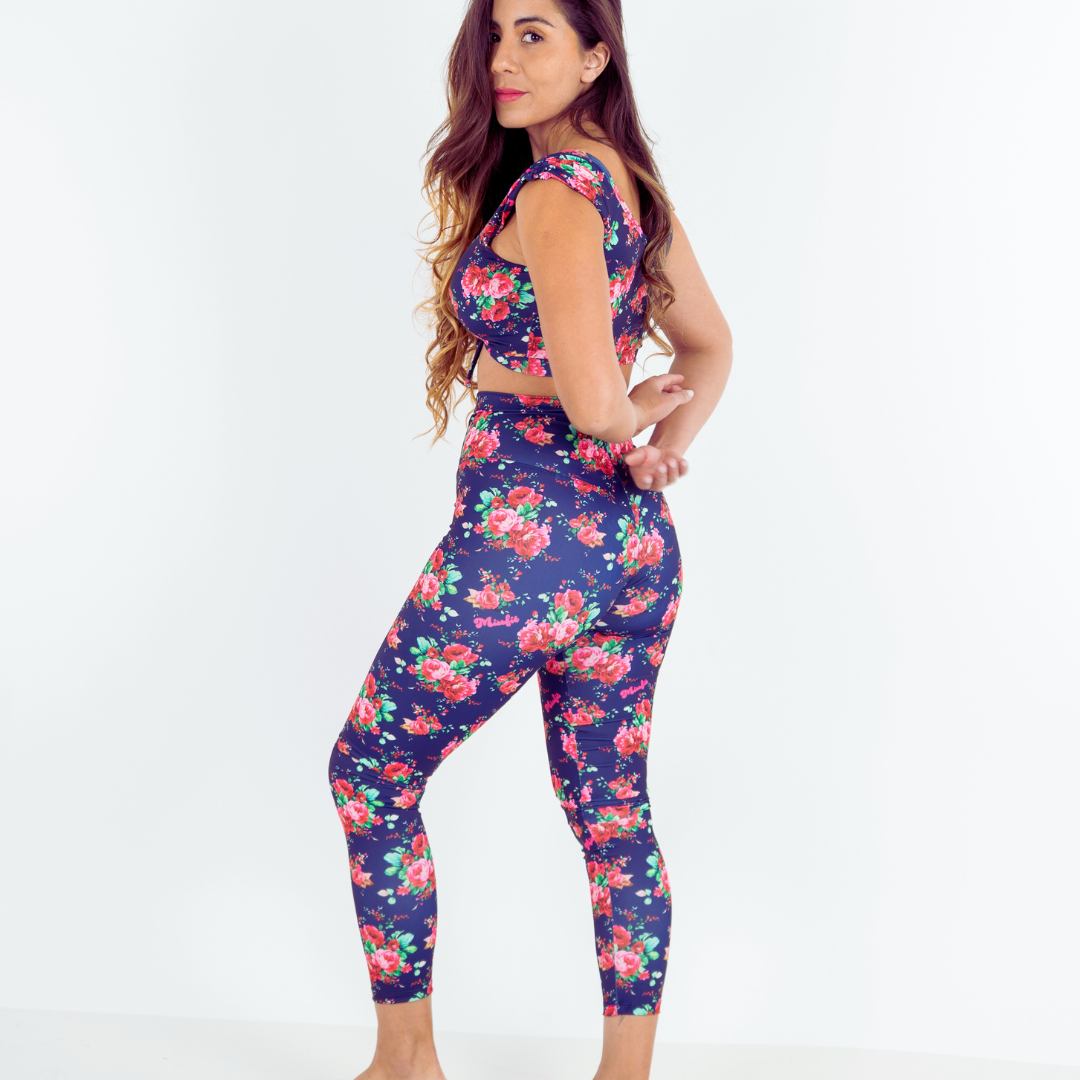conjunto  deportivo romance peto + calza