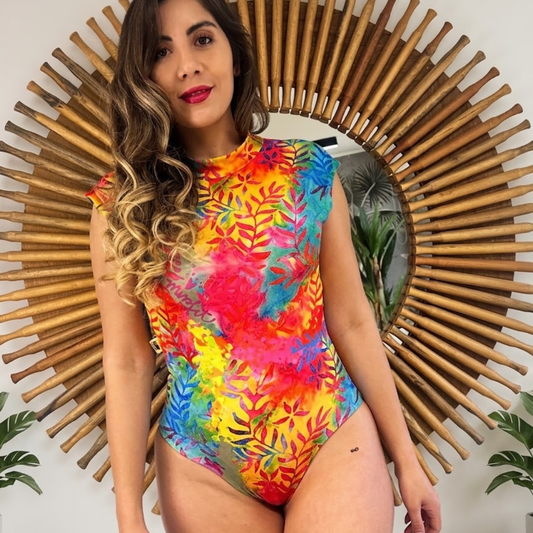 Halter Magnolia bamboo fluor