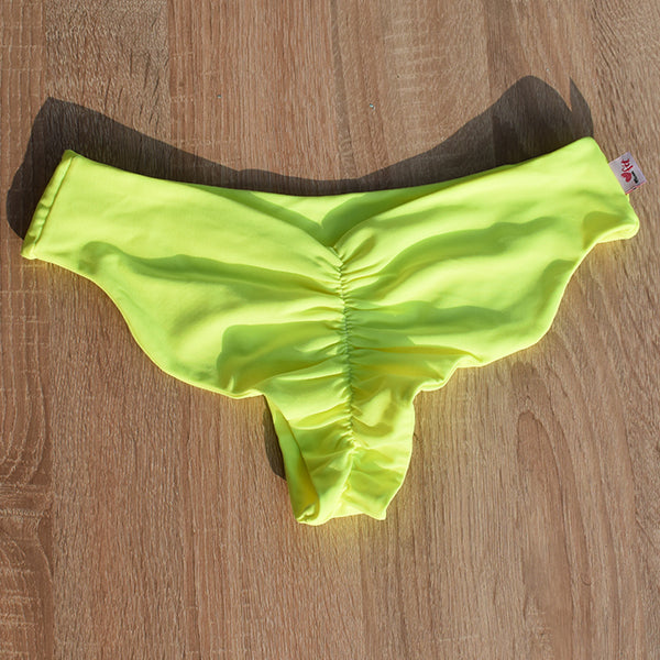 culotte upless amarillo fluor