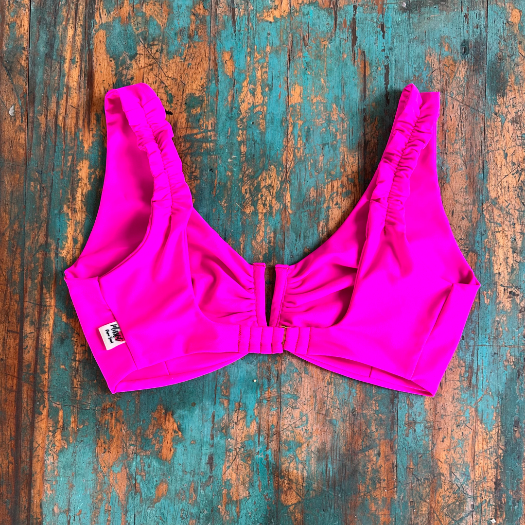Peto amapolas fucsia